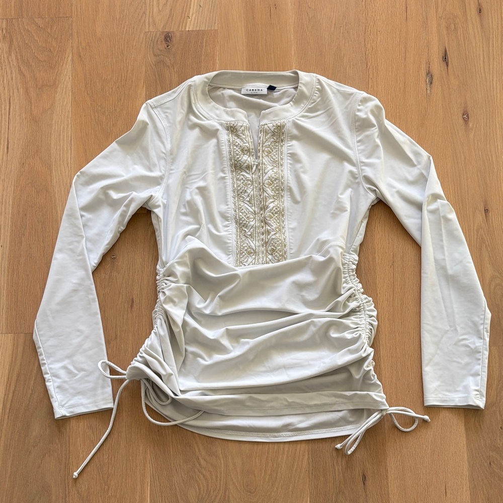 CABANA LIFE Embroidered Rashguard - Picture 2 of 5